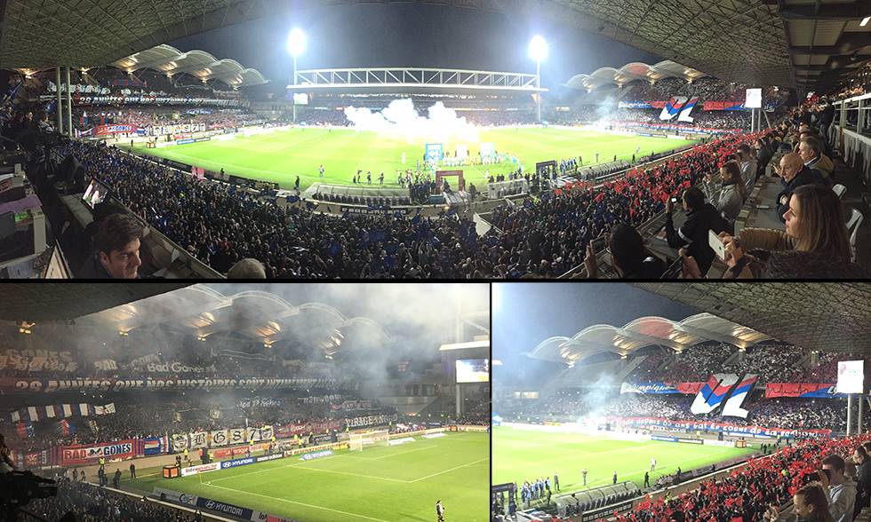 Lot De 4 Cartes Postales – Stade De Gerland – OL Olympique Lyonnais – 4 Vues