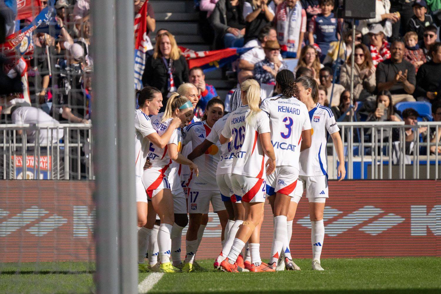 Joie collective lors de OL-PSG