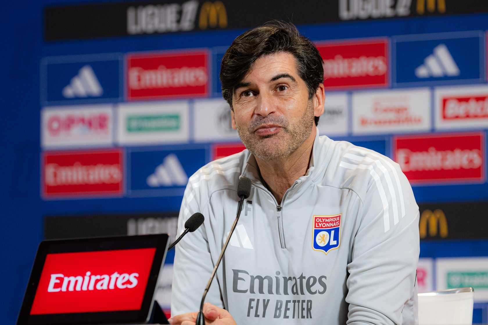 Paulo Fonseca before Toulouse - | OL: |