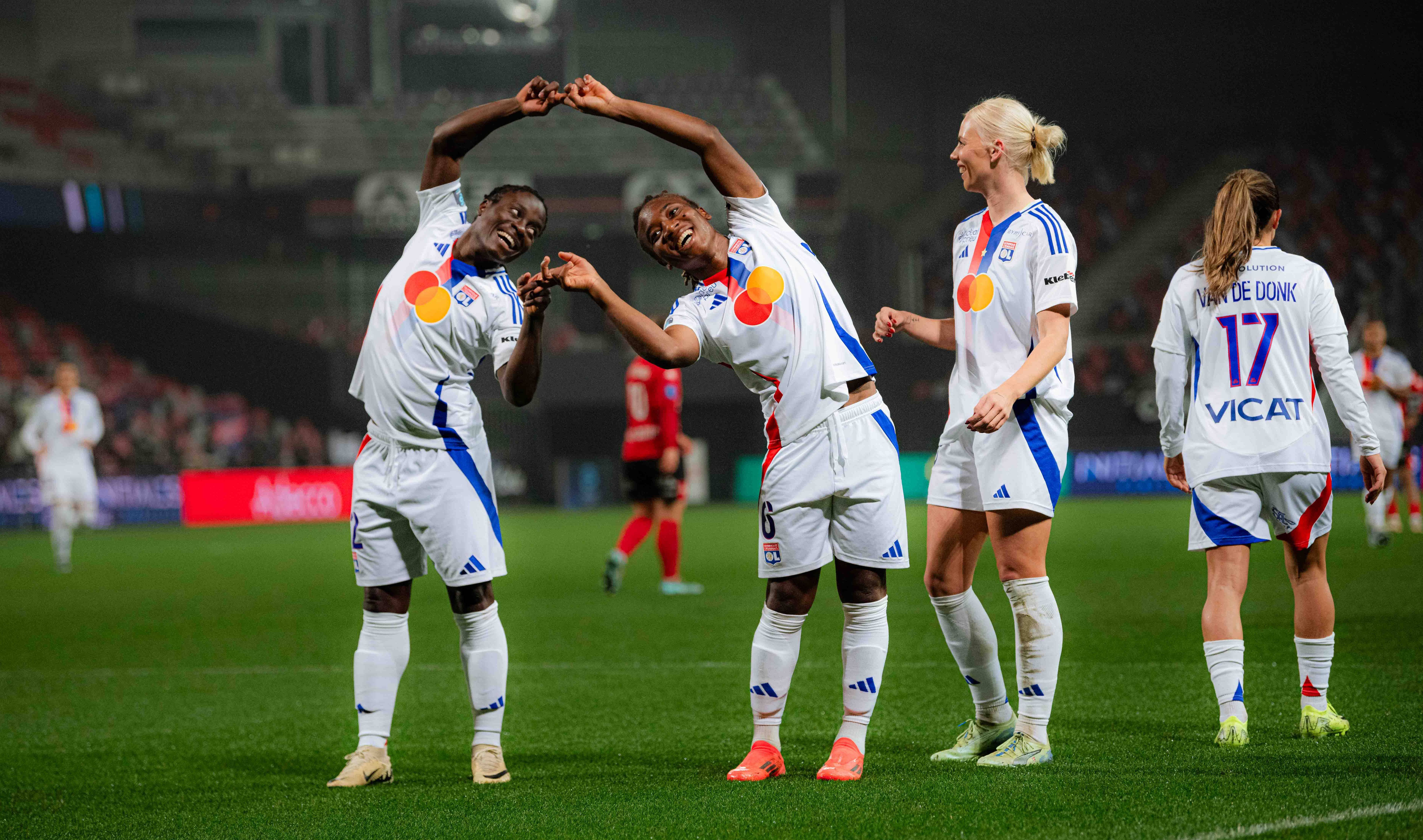 Guingamp - OL : Nos joueuses en démonstration (0-8) !