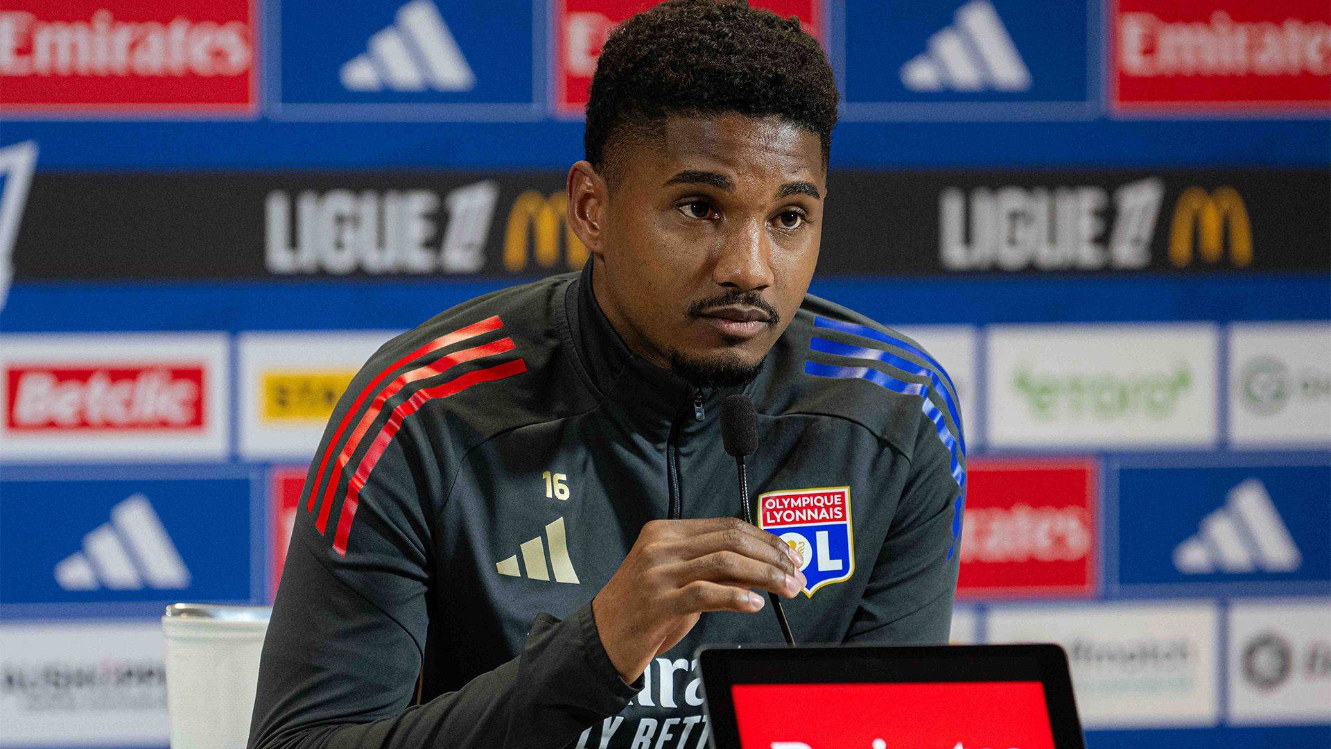 Abner avant Auxerre-OL : 