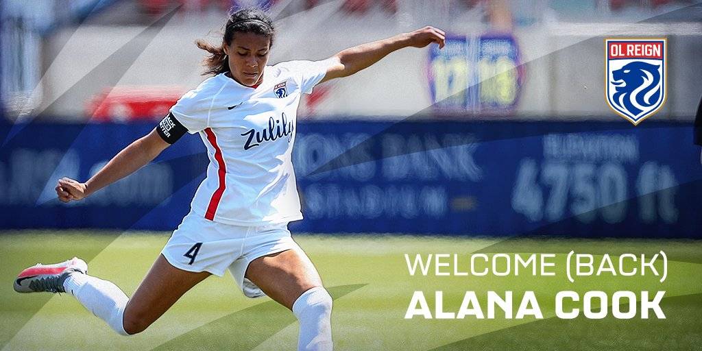 Alana Cook rejoint OL Reign