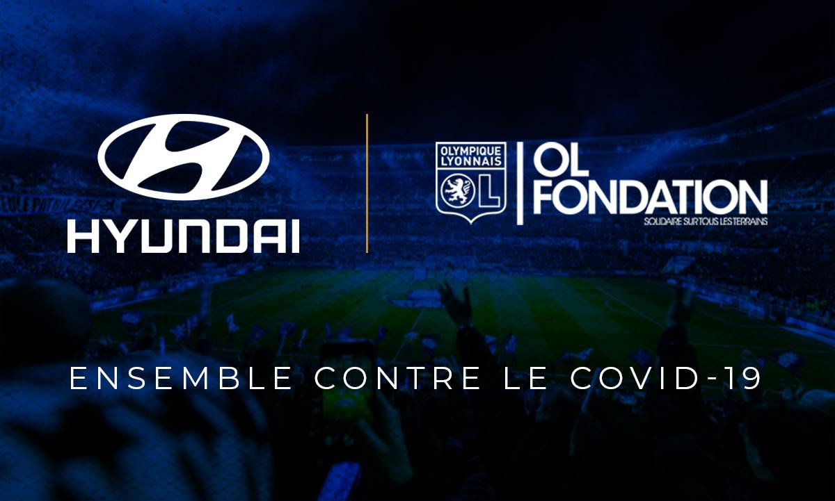 OL Fondation Hyundai battle against COVID19