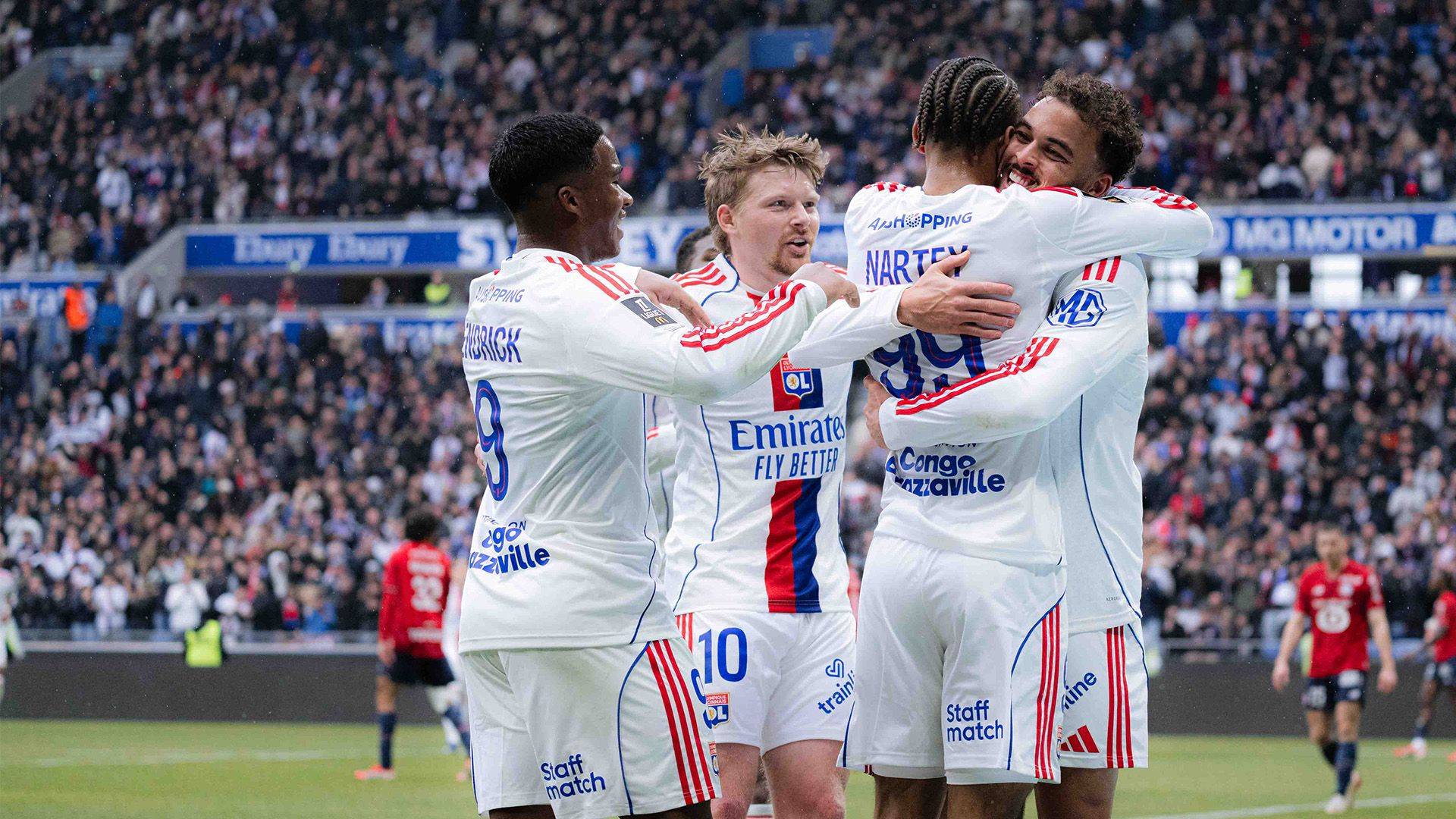 OL-LOSC: Ruben Kluivert, Noah Nartey und Paulo Fonseca im Team der Woche